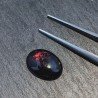 Opale Nero Welo Forma Ovale Cabochon Liscio A Mano 11X7X4mm 1,75 Carati 1pz