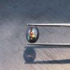 Opale Nero Welo Forma Ovale Cabochon Liscio A Mano 11X7X4mm 1,75 Carati 1pz