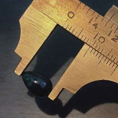 Opale Nero Welo Forma Gocce Cabochon Liscio A Mano 9X6X3mm 0,70 Carati 1pz Opale Nero Welo Forma Gocce Cabochon Liscio A Mano 9X6X3mm 0,70 Carati 1pz