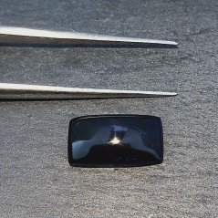 Opale Nero Welo Forma Octagon Cabochon Liscio A Mano 12X6X3mm 1,75 Carati 1pz
