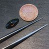 Opale Nero Welo Forma Navetta Cabochon Liscio A Mano 12X6X4mm 1,35 Carati 1pz