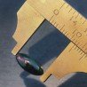 Opale Nero Welo Forma Navetta Cabochon Liscio A Mano 12X6X4mm 1,35 Carati 1pz
