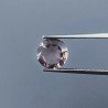 Rodolite Idrotermale Forma Tondo Sfaccetata A Mano Gemma Sciolte 8X3mm 1,40 Carati 1pz