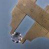 Rodolite Idrotermale Forma Tondo Sfaccetata A Mano Gemma Sciolte 8X3mm 1,40 Carati 1pz