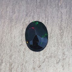 Opale Nero Forma Ovale Sfaccettato A Mano Gemma Sciolte 12X9X4-5mm 2,25 Carati 1pz Opale Nero Forma Ovale Sfaccettato A Mano Gemma Sciolte 12X9X4-5mm 2,25 Carati 1pz