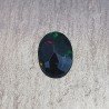 Opale Nero Forma Ovale Sfaccettato A Mano Gemma Sciolte 12X9X4-5mm 2,25 Carati 1pz