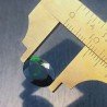 Opale Nero Forma Ovale Sfaccettato A Mano Gemma Sciolte 12X9X4-5mm 2,25 Carati 1pz