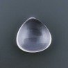 Quarzo Acquamarina Rosa Idrotermale Forma Cuore Cabochon Fatto A Mano 17X17X8mm 16,10 Carati 1pz