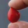 Corallo Bamboo Idrotermale Forma Fantasia Cabochon Fatto A Mano 15X14X6mm 12,00 Carati 1pz