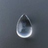 Cristallo Di Rocca Forma Goccia Tondo Cabochon Fatto A Mano 15X9mm 7,95 Carati 1pz