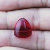 Quarzo Rosso Idrotermale Forma Punta Di Proiettile Cabochon Fatto A Mano 12X13,50mm 14,60 Carati 1pz
