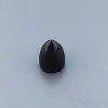 Onice Nera Forma Punta Di Proiettile Cabochon Fatto A Mano 15X11mm 11,55 Carati 1pz