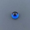 Topazio Londra Idrotermale Forma Punta Di Proiettile Cabochon Fatto A Mano 8X5mm 3,70 Carati 1pz