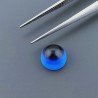 Topazio Londra Idrotermale Forma Punta Di Proiettile Cabochon Fatto A Mano 8X5mm 3,70 Carati 1pz