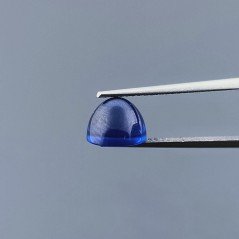 Topazio Londra Idrotermale Forma Punta Di Proiettile Cabochon Fatto A Mano 8X5mm 3,70 Carati 1pz