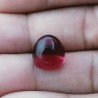 Quarzo Rubellite Idrotermale Forma Punta Di Proiettile Cabochon Fatto A Mano 10X11mm 10,95 Carati 1pz