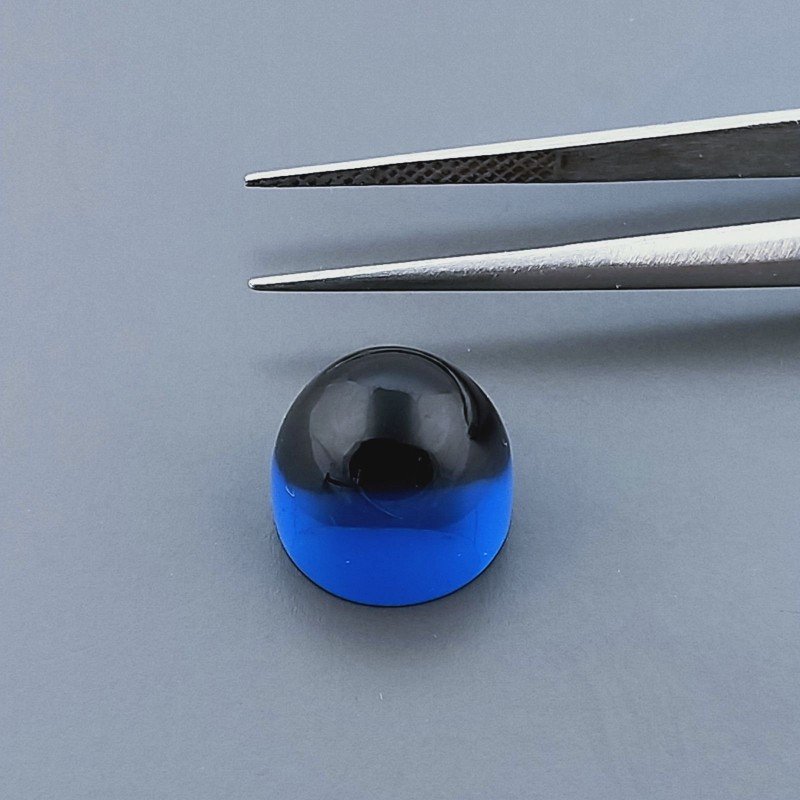 Topazio Londra Idrotermale Forma Punta Di Proiettile Cabochon Fatto A Mano 11X9mm 8,80 Carati 1pz
