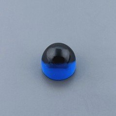 Topazio Londra Idrotermale Forma Punta Di Proiettile Cabochon Fatto A Mano 11X9mm 8,80 Carati 1pz