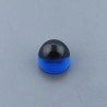Topazio Londra Idrotermale Forma Punta Di Proiettile Cabochon Fatto A Mano 11X9mm 8,80 Carati 1pz