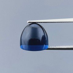 Topazio Londra Idrotermale Forma Punta Di Proiettile Cabochon Fatto A Mano 11X9mm 8,80 Carati 1pz