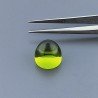 Quarzo Peridoto Idrotermale Forma Punta Di Proiettile Cabochon Fatto A Mano 11X9mm 8,80 Carati 1pz