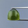 Quarzo Peridoto Idrotermale Forma Punta Di Proiettile Cabochon Fatto A Mano 11X9mm 8,80 Carati 1pz
