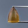 Quarzo Citrino Idrotermale Forma Punta Di Proiettile Cabochon Fatto A Mano 15X11mm 11,90 Carati 1pz