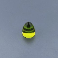Quarzo Peridoto Idrotermale Forma Punta Di Proiettile Cabochon Fatto A Mano 15X11mm 11,95 Carati 1pz Quarzo Peridoto Idrotermale Forma Punta Di Proiettile Cabochon Fatto A Mano 15X11mm 11,95 Carati 1pz