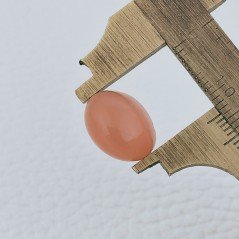 Pietra Di Luna Pesca Forma Ovale Cabochon Fatto A Mano 14X10X5mm 5,00+ Carati 1pz Pietra Di Luna Pesca Forma Ovale Cabochon Fatto A Mano 14X10X5mm 5,00+ Carati 1pz