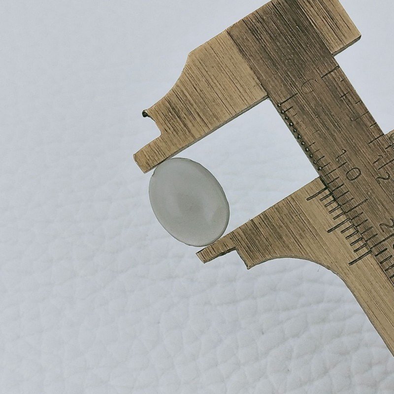 Pietra Di Luna Grigia Forma Ovale Cabochon Fatto A Mano 11X8-9X4-5mm 4,00+ Carati 1pz Pietra Di Luna Grigia Forma Ovale Cabochon Fatto A Mano 11X8-9X4-5mm 4,00+ Carati 1pz
