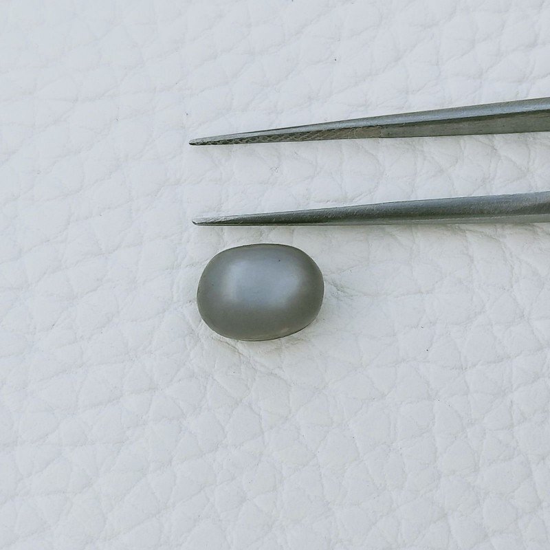 Pietra Di Luna Grigia Forma Ovale Cabochon Fatto A Mano 7X9X7mm 4,60 Carati 1pz Pietra Di Luna Grigia Forma Ovale Cabochon Fatto A Mano 7X9X7mm 4,60 Carati 1pz