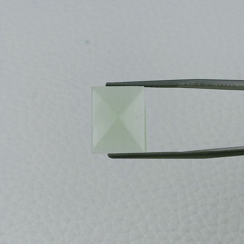 Cianite Verde Idrotermale Forma Rettangolo Cabochon Fatto A Mano 12X15X2mm 4,00 Carati 1pz