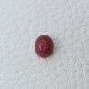 Giada Rubino Forma Ovale Cabochon Fatto A Mano 10X8X5mm 3,55 Carati 1pz