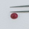 Giada Rubino Forma Ovale Cabochon Fatto A Mano 10X8X5mm 3,55 Carati 1pz