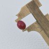 Giada Rubino Forma Ovale Cabochon Fatto A Mano 10X8X5mm 3,55 Carati 1pz