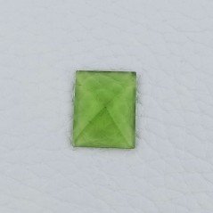 Quarzo Peridoto Idrotermale Forma Rettangolo Cabochon Fatto A  Mano 12X15X3mm 4,00 Carati 1pz