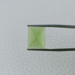 Quarzo Peridoto Idrotermale Forma Rettangolo Cabochon Fatto A  Mano 12X15X3mm 4,00 Carati 1pz