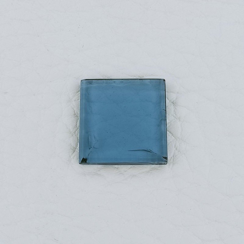 Topazio Londra Idrotermale Forma Quadratto Cabochon Fatto A Mano 14X14X2mm 6,15 Carati 1pz