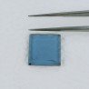 Topazio Londra Idrotermale Forma Quadratto Cabochon Fatto A Mano 14X14X2mm 6,15 Carati 1pz