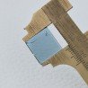 Topazio Londra Idrotermale Forma Quadratto Cabochon Fatto A Mano 14X14X2mm 6,15 Carati 1pz