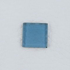 Topazio Londra Idrotermale Forma Quadratto Cabochon Fatto A  Mano 13X13X2mm 5,35 Carati 1pz