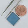 Topazio Londra Idrotermale Forma Quadratto Cabochon Fatto A Mano 13X13X2mm 5,35 Carati 1pz