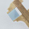 Topazio Londra Idrotermale Forma Quadratto Cabochon Fatto A Mano 13X13X2mm 5,35 Carati 1pz