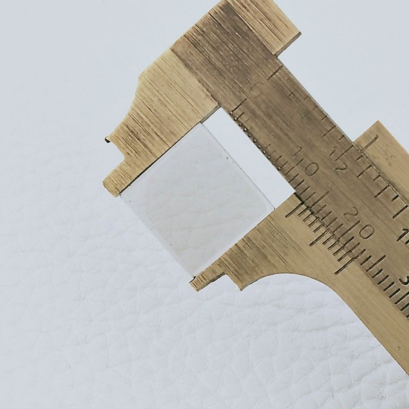Quarzo Fume Idrotermale Forma Quadratto Cabochon Fatto A Mano 14X14X2mm 5,00+ Carati 1pz