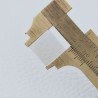 Quarzo Fume Idrotermale Forma Quadratto Cabochon Fatto A Mano 14X14X2mm 5,00+ Carati 1pz