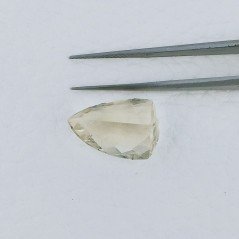 Quarzo Limone Forma Fantasia Fatto A Mano Sfaccettato 17X12X8mm 9,70 Carati 1pz