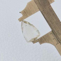 Quarzo Limone Forma Fantasia Fatto A Mano Sfaccettato 17X12X8mm 9,70 Carati 1pz