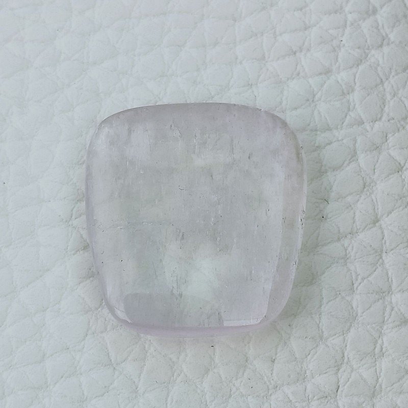 Kunzite Naturale Forma Rettangolo Cabochon Fatto A Mano 23X21X5mm 29,10 Carati 1pz