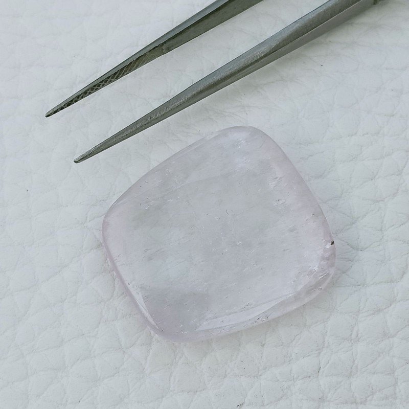 Kunzite Naturale Forma Rettangolo Cabochon Fatto A Mano 23X21X5mm 29,10 Carati 1pz