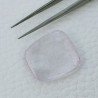 Kunzite Naturale Forma Rettangolo Cabochon Fatto A Mano 23X21X5mm 29,10 Carati 1pz